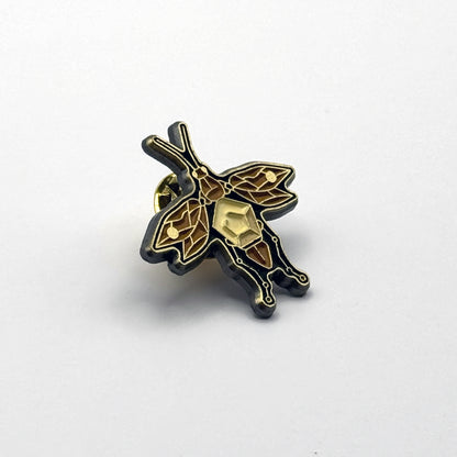 Cotswold Mist Enamel Firefly Pin