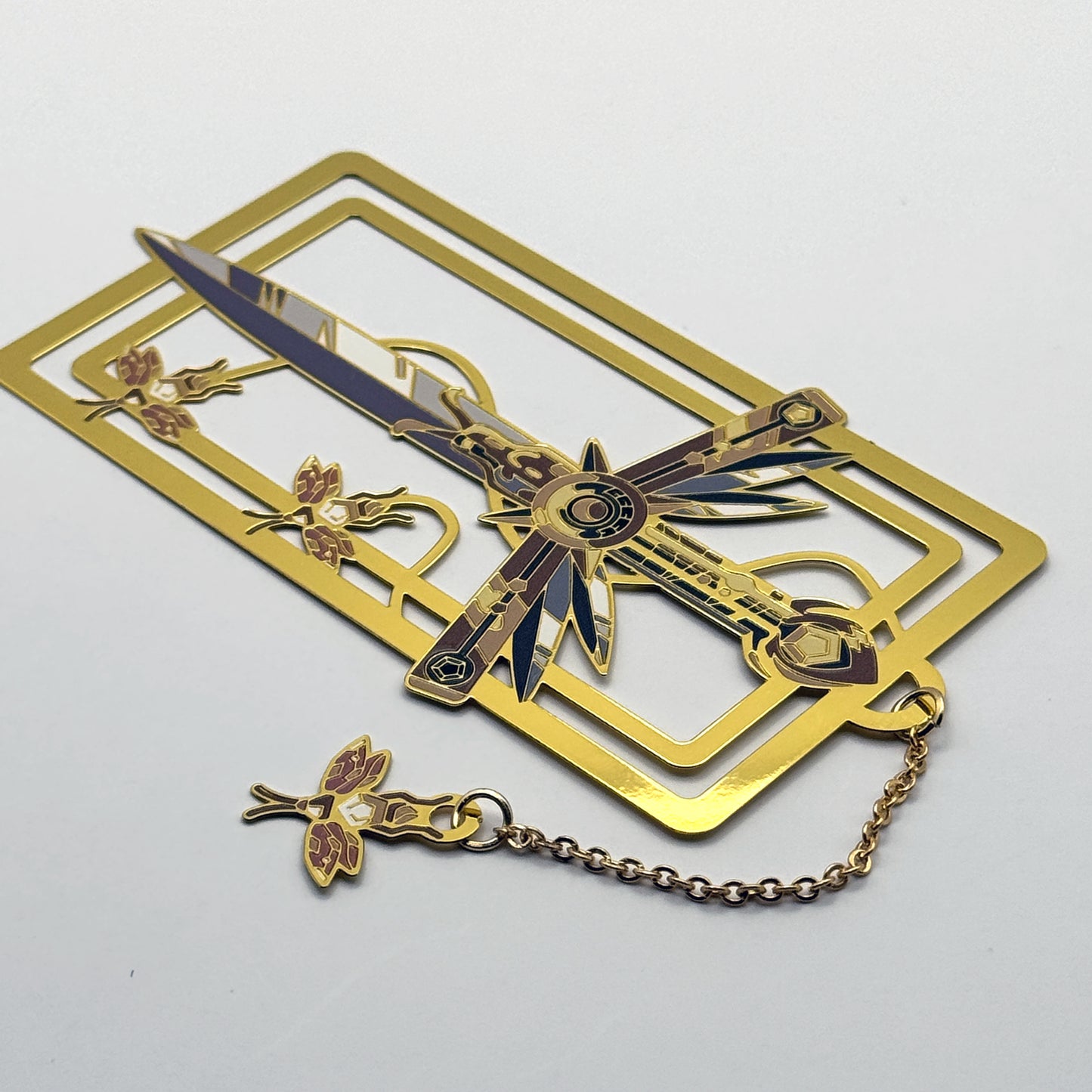 Cotswold Mist Metal Firefly Dagger Bookmark